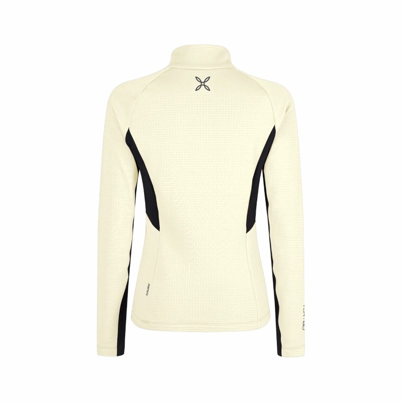 W Stretch Color 3 Zip Maglia - Shell