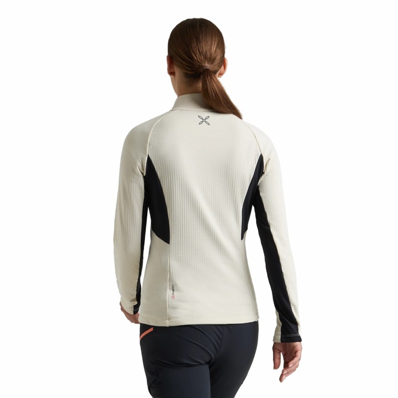 W Stretch Color 3 Zip Maglia - Shell