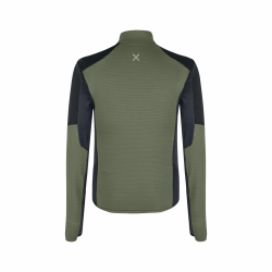Stretch Color Maglia - Sage Green/Black