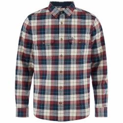 Singi Heavy Flannel Shirt - Dark Navy/Ma
