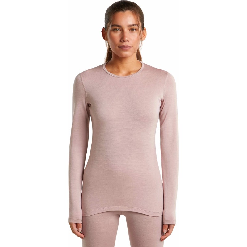 W Bodyfit 260 Tech LS Crewe -Pink Quartz
