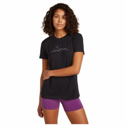 W Mer 150 Tech Lite SS Tee - Bittersweet