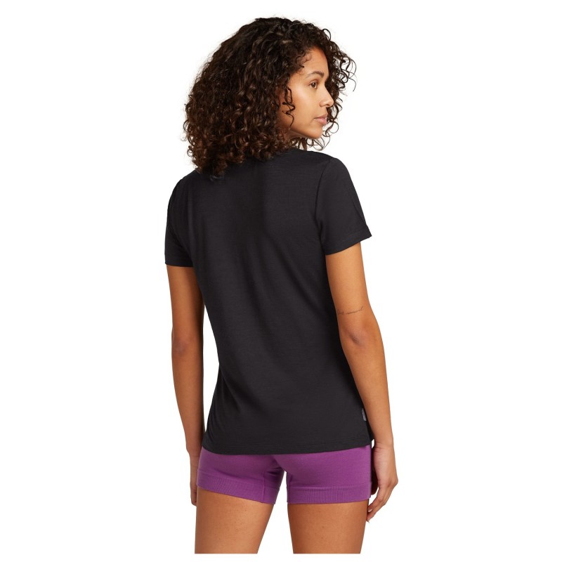 W Mer 150 Tech Lite SS Tee - Bittersweet