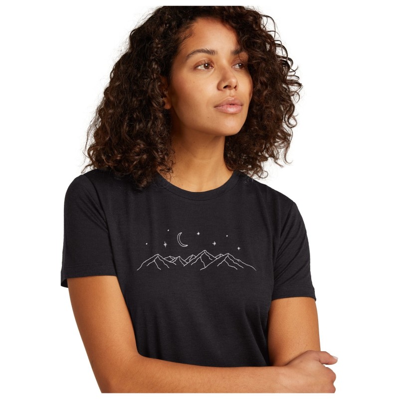 W Mer 150 Tech Lite SS Tee - Bittersweet