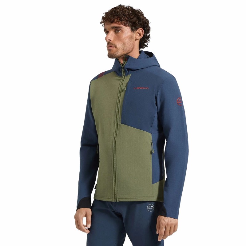 Descender Storm Jkt - Cypress/Night Sky