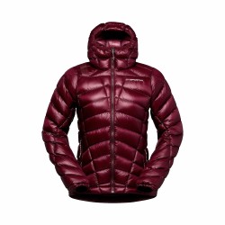 W Lumina 200 Down jkt - Redwood/Chalk