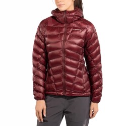 W Lumina 200 Down jkt - Redwood/Chalk