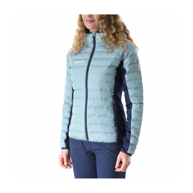 W Fitz Roy Warm hoodie - Aquatic/Saphir