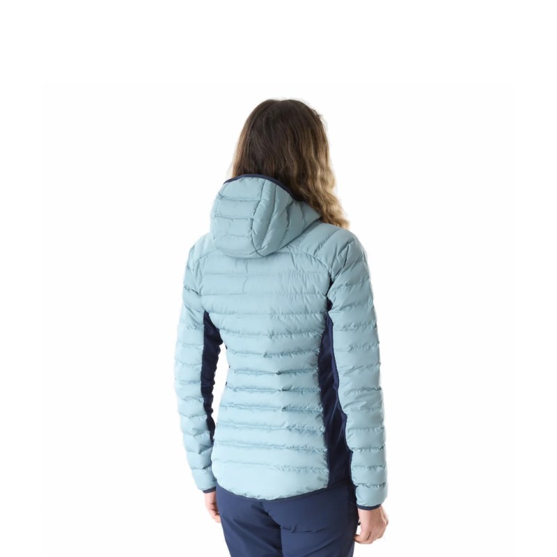W Fitz Roy Warm hoodie - Aquatic/Saphir