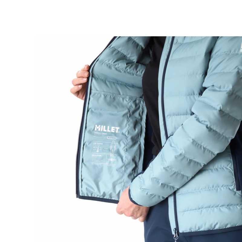 W Fitz Roy Warm hoodie - Aquatic/Saphir