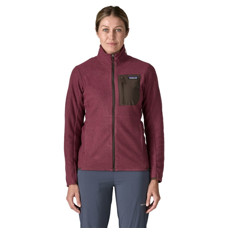 W R1 Air Jkt - Berry Fig