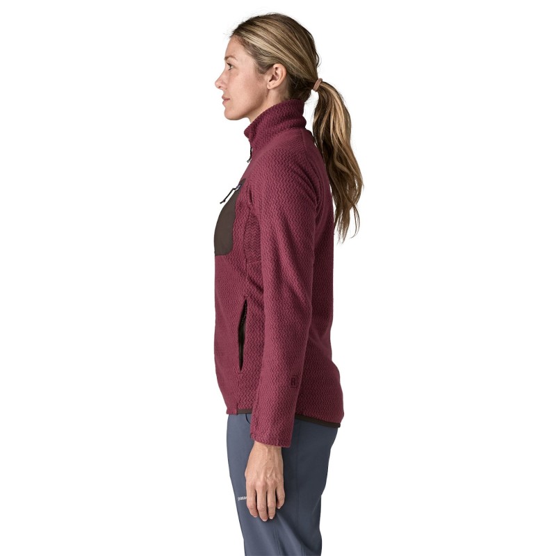 W R1 Air Jkt - Berry Fig