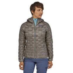W Micro Puff Hoody - Feather Grey