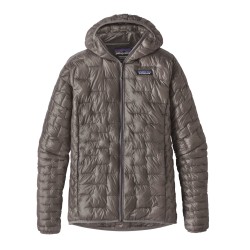 W Micro Puff Hoody - Feather Grey