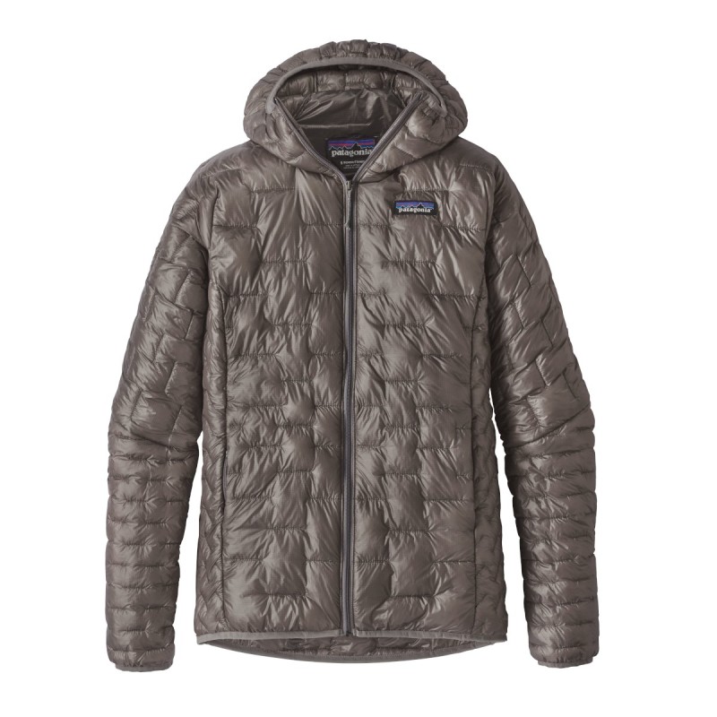 W Micro Puff Hoody - Feather Grey