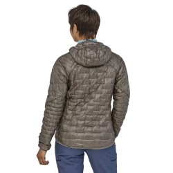 W Micro Puff Hoody - Feather Grey