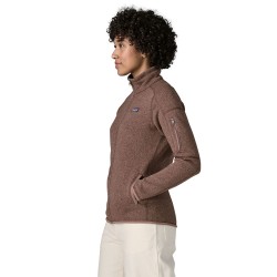 W Better Sweater Jkt - Moonrise Taupe
