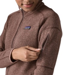 W Better Sweater Jkt - Moonrise Taupe