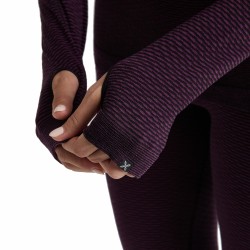 W Seamless Merino 2 Maglia - Wine Red