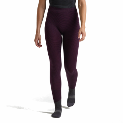 W Seamless Merino Pants - Wine Red