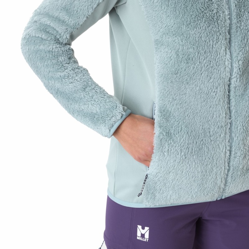 W Chamonix Highloft Jkt - Aquatic