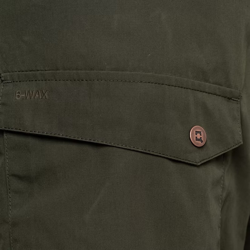 Minik B Wax Pants - Dark Green