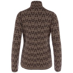 W Snow Cardigan - Suede Brown