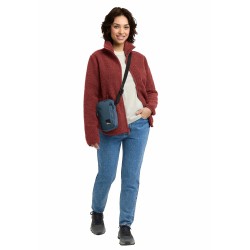 W High Curl Jkt - Merlot