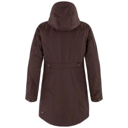 W Kiruna Padded Parka - Black Oak