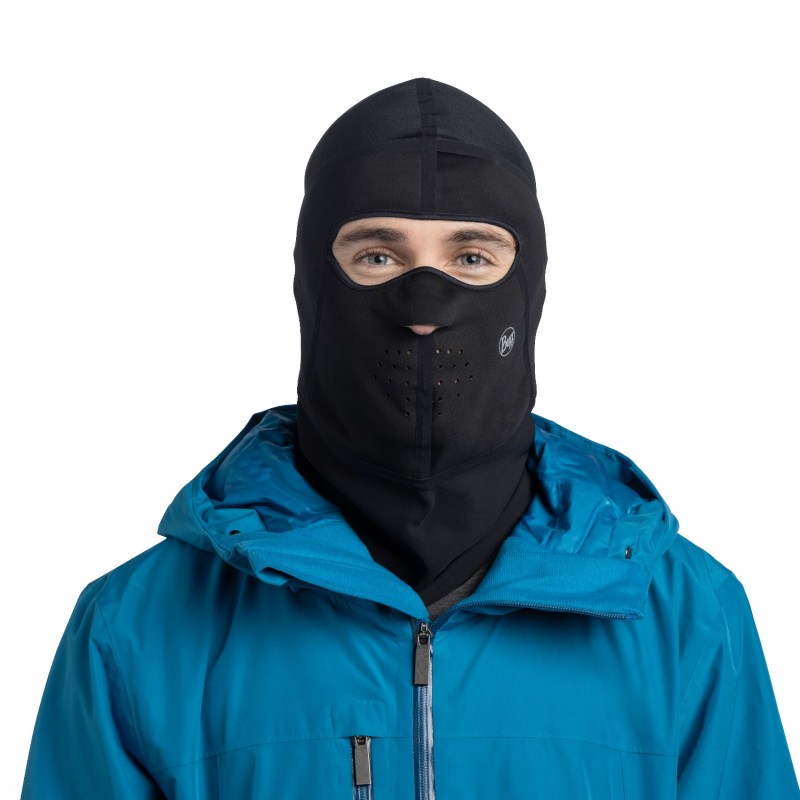 Windproof Balaclava - Solid Black