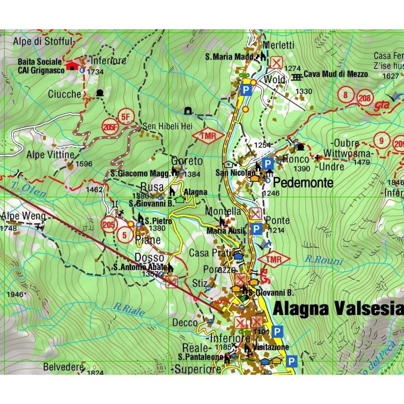 Monte Rosa - Val D'Ayas  8  054
