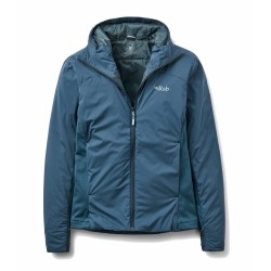 W Xenair Alpine Flex Jkt - Tempest Blue