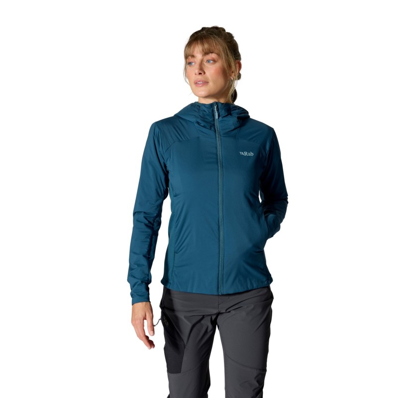 W Xenair Alpine Flex Jkt - Tempest Blue