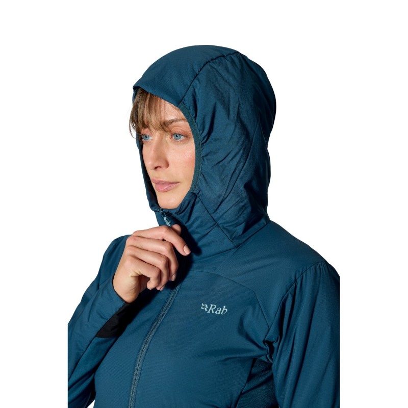 W Xenair Alpine Flex Jkt - Tempest Blue